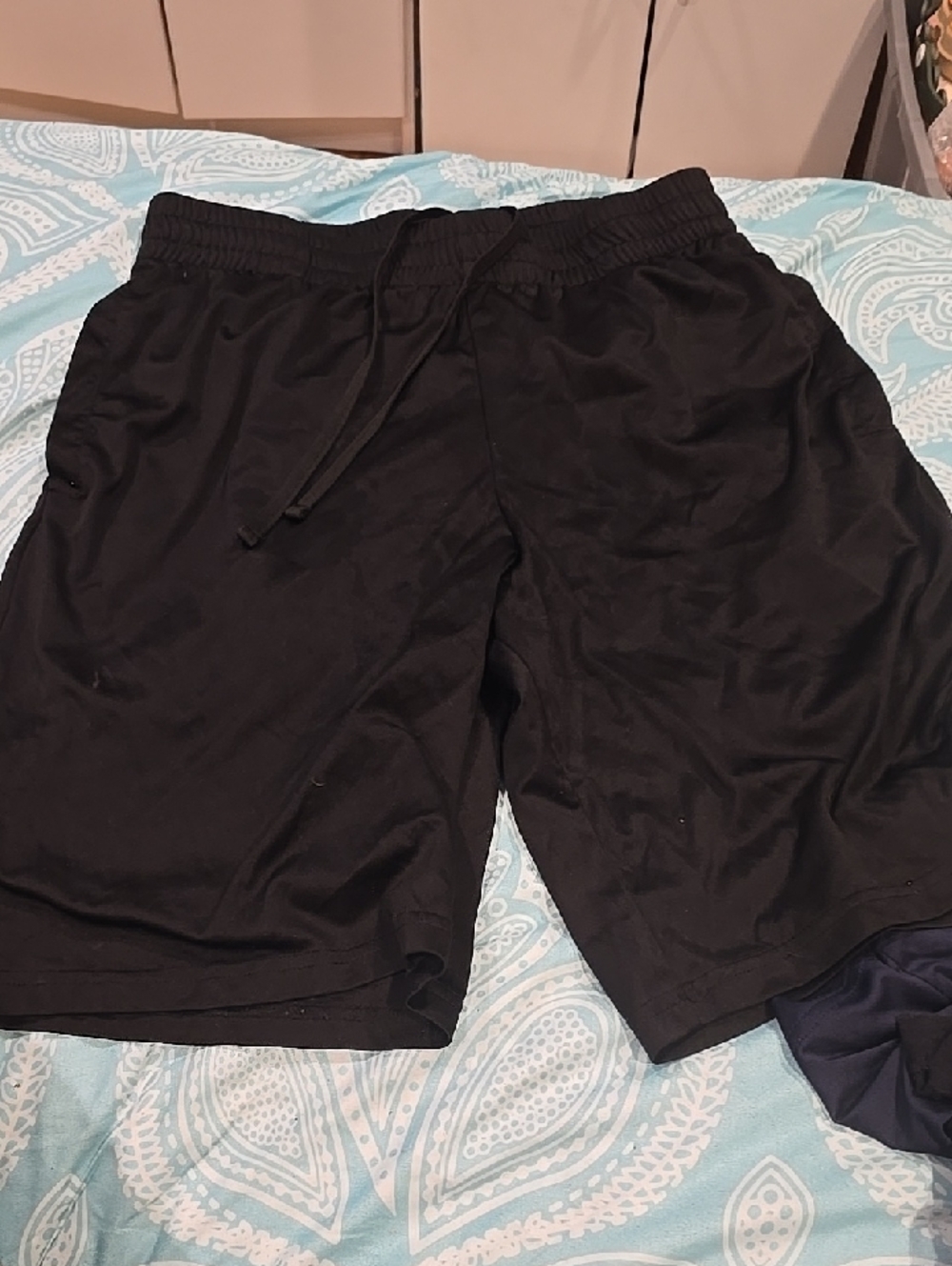 ❤️10/$40 Men's Black Athletic Shorts